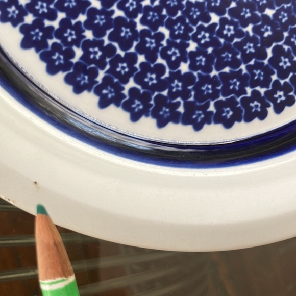 Arabia Finland Faenza Blue set of two plates - Picture 5 of 12